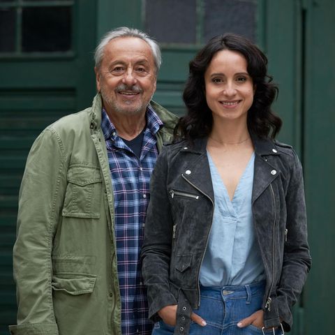 Vater Wilfried Stubbe (Wolfgang Stumph) und Tochter Christiane (Stephanie Stumph)