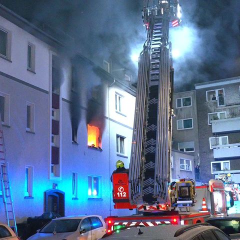 Wohnungsbrand in Bottrop