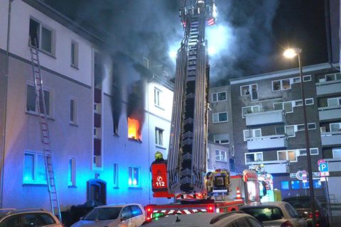 Wohnungsbrand in Bottrop