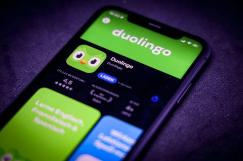 Tiktok: Nutzer in den USA nutzen gerade scharenweise die Sprachlern-App Duolingo