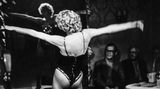 In der Cabaret-Bar "Lützower Lampe", Berlin, 1977.