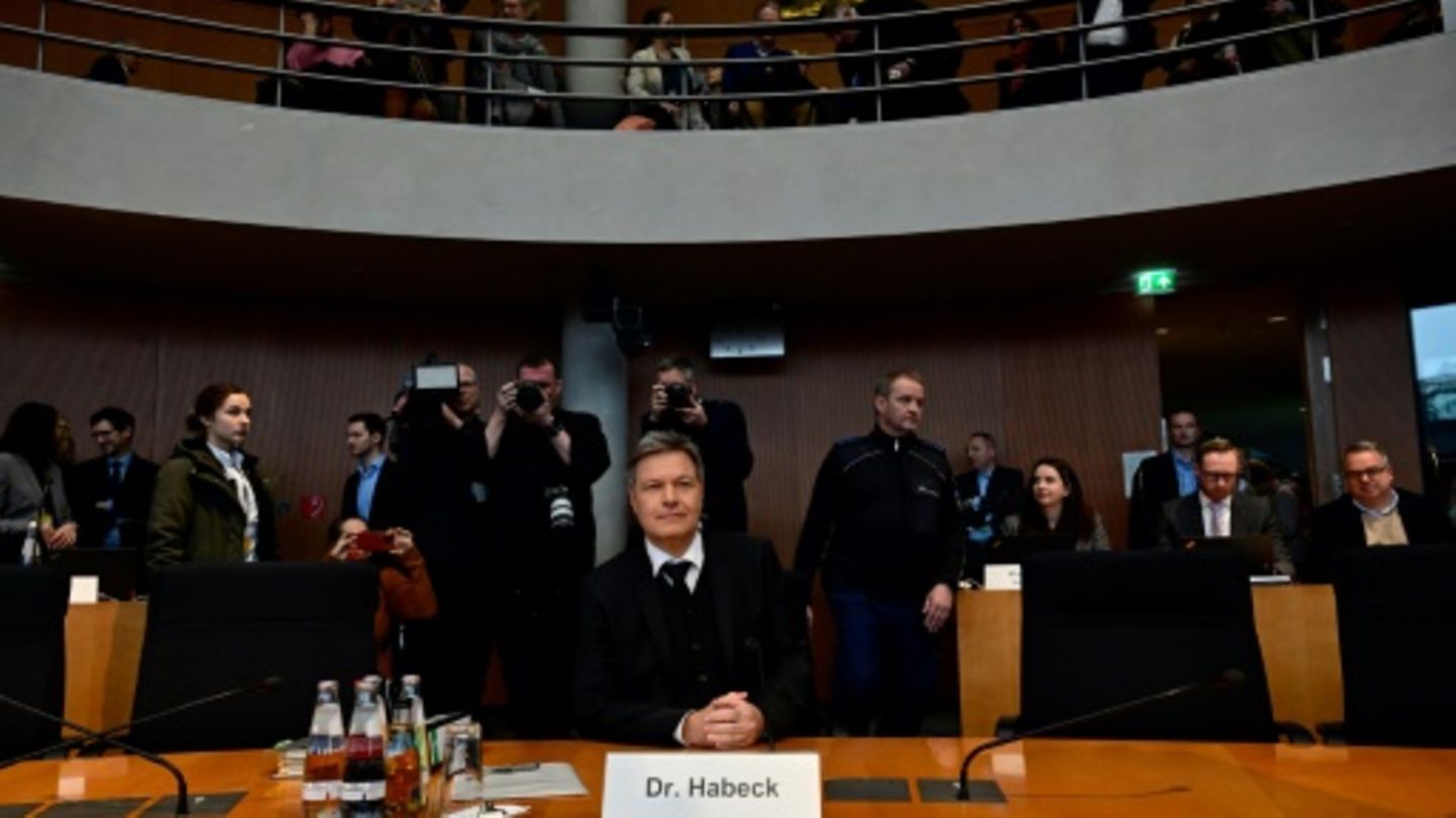 Habeck im Untersuchungsausschuss