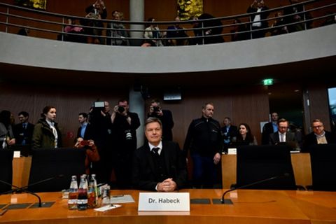 Habeck im Untersuchungsausschuss