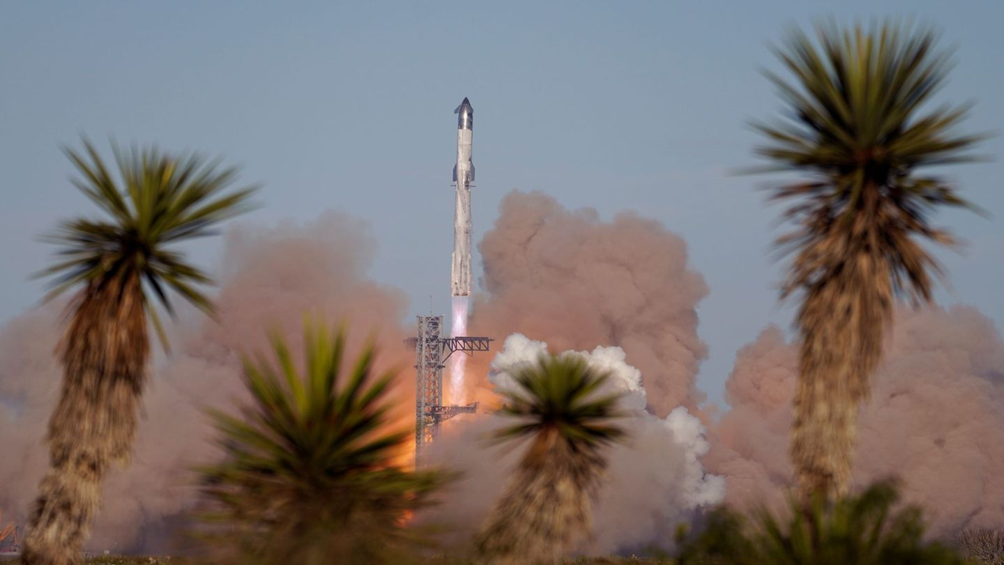 Raumfahrt: Rückschlag für Elon Musk bei siebtem Testflug von "Starship"