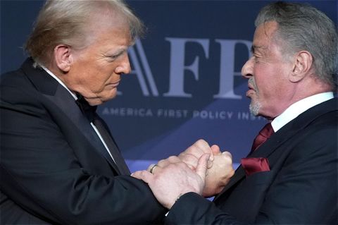 Donald Trump hat nicht viele Freunde in Hollywood. Einer der wenigen ist Sylvester Stallone