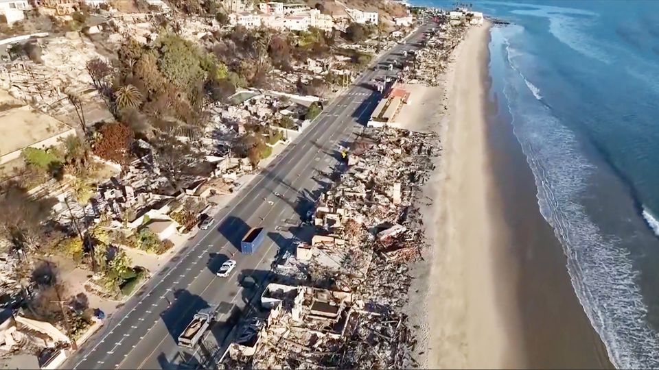 Malibu Pacific Coast: Ikonische Küstenstraße nur noch Trümmerwüste