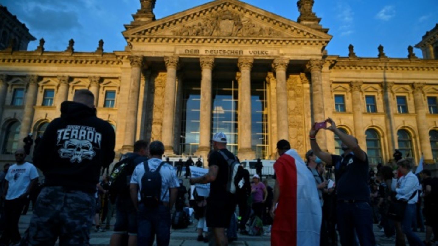 Versuchter Sturm auf Bundestag im August 2020