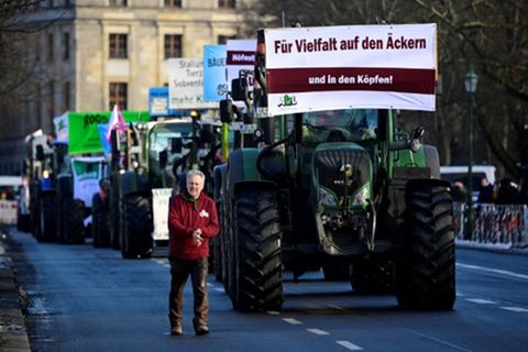 Demonstration "Wir haben es satt" 2024