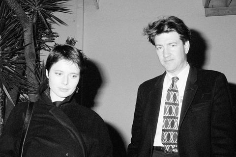 Archivbild: Isabella Rossellini und David Lynch 1987
