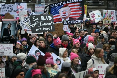 Demonstration in Washington