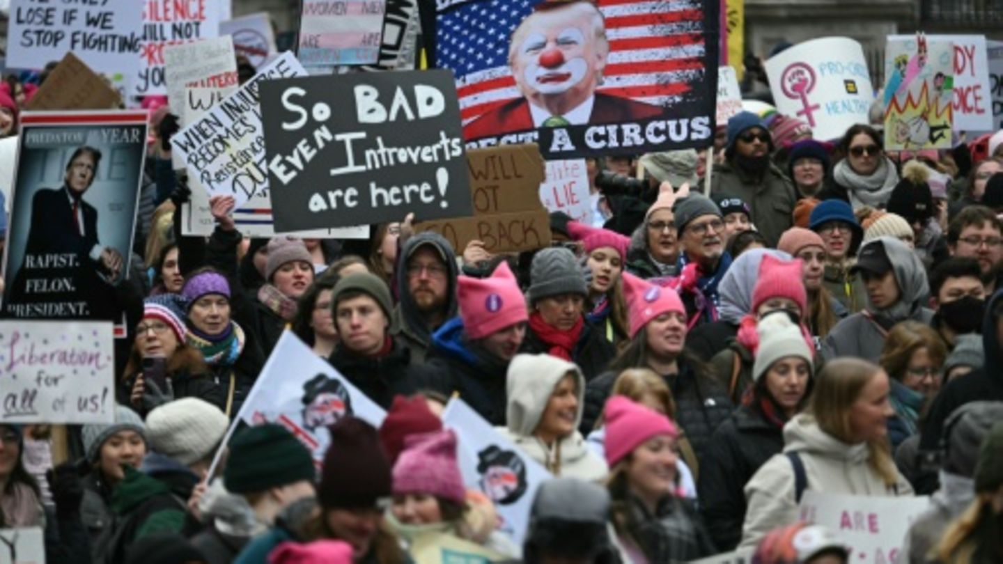 Demonstration in Washington