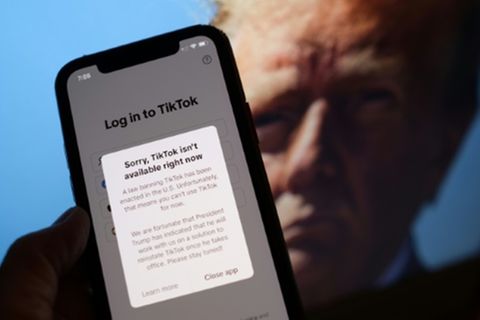 Tiktok vorläufig für Nutzer gesperrt