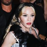 Madonna auf der Fashion Week in Milan