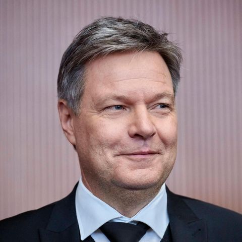 Der grüne Kanzlerkandidat Robert Habeck