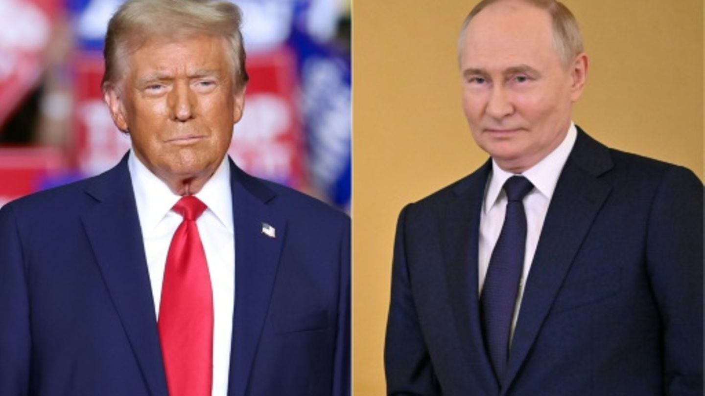 Trump (links) und Putin