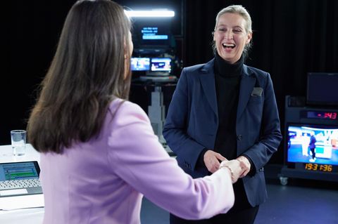Alice Weidel und Pinar Atalay