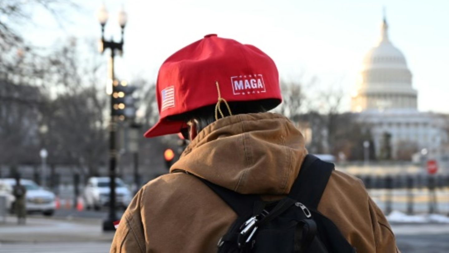Käppi mit Trumps Slogan "Make America Great Again" (Maga)