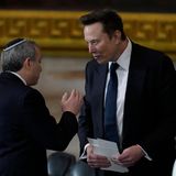 Auch Elon Musk durfte beim Amtsantritt von Donald Trump natürlich nicht fehlen