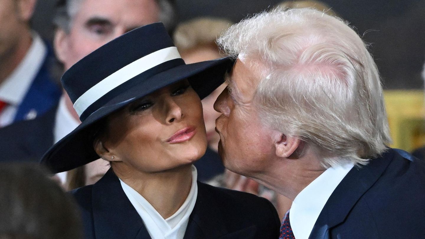 Donald Trump und Ehefrau Melania begrüßten bei der Amtseinführung zahlreiche prominente Gäste