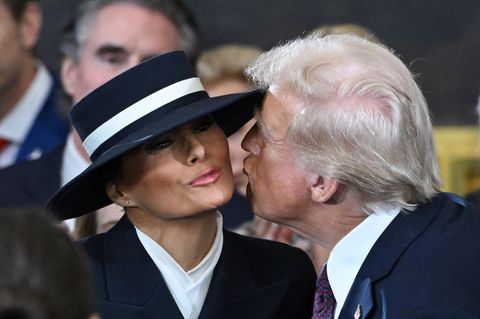 Donald Trump und Ehefrau Melania begrüßten bei der Amtseinführung zahlreiche prominente Gäste