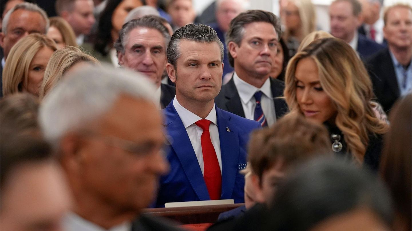 Der Kandidat für das Amt des Verteidigungsministers, Pete Hegseth