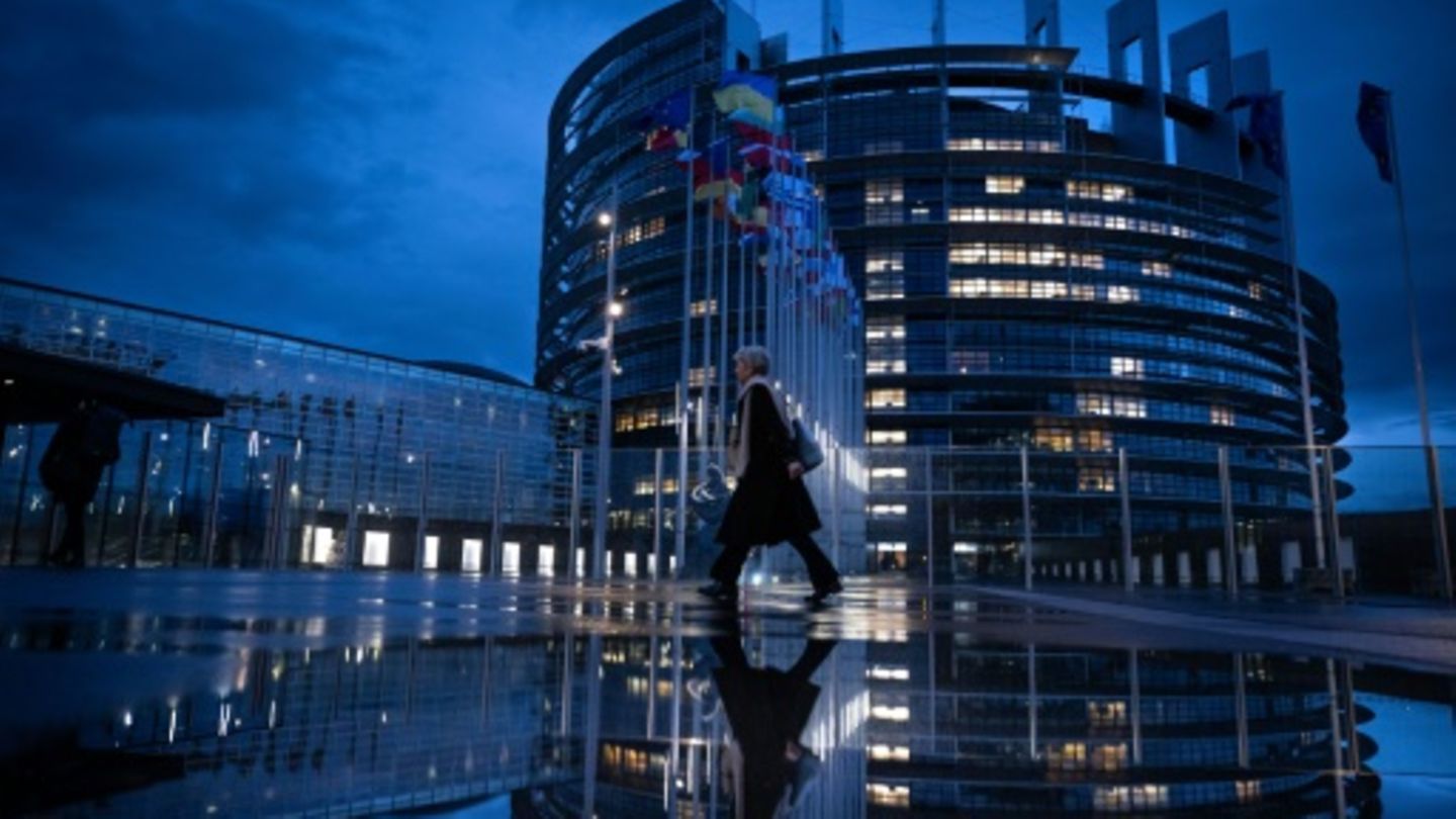 Das EU-Parlamentsgebäude in Straßburg