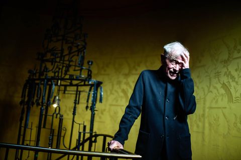 Claus Peymann, Regisseur und Intendant, am 16. Mai 2022 im Berliner Renaissance-Theater