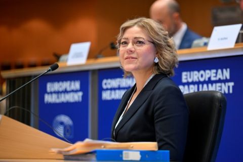 Virkkunen im November im EU-Parlament