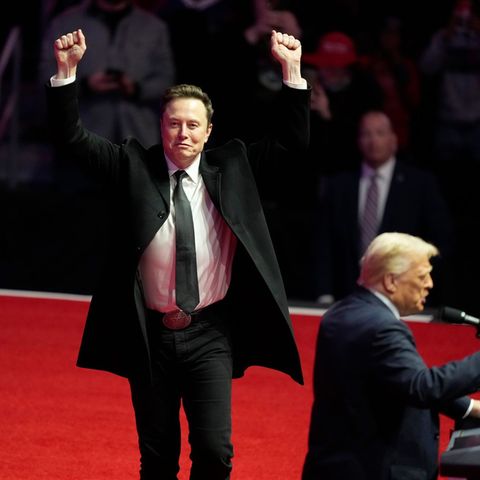 Donald Trump is open to Tiktok going to Elon Musk. Photo: Alex Brandon/AP/dpa