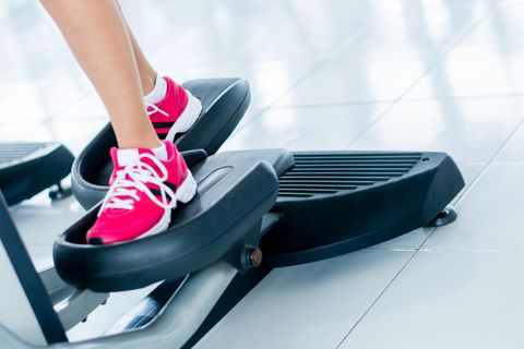 Stepper in einem Fitnessstudio