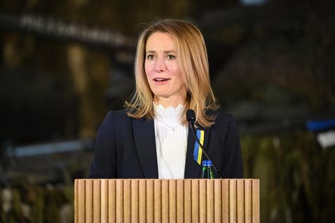 Die EU-Außenbeauftragte Kaja Kallas