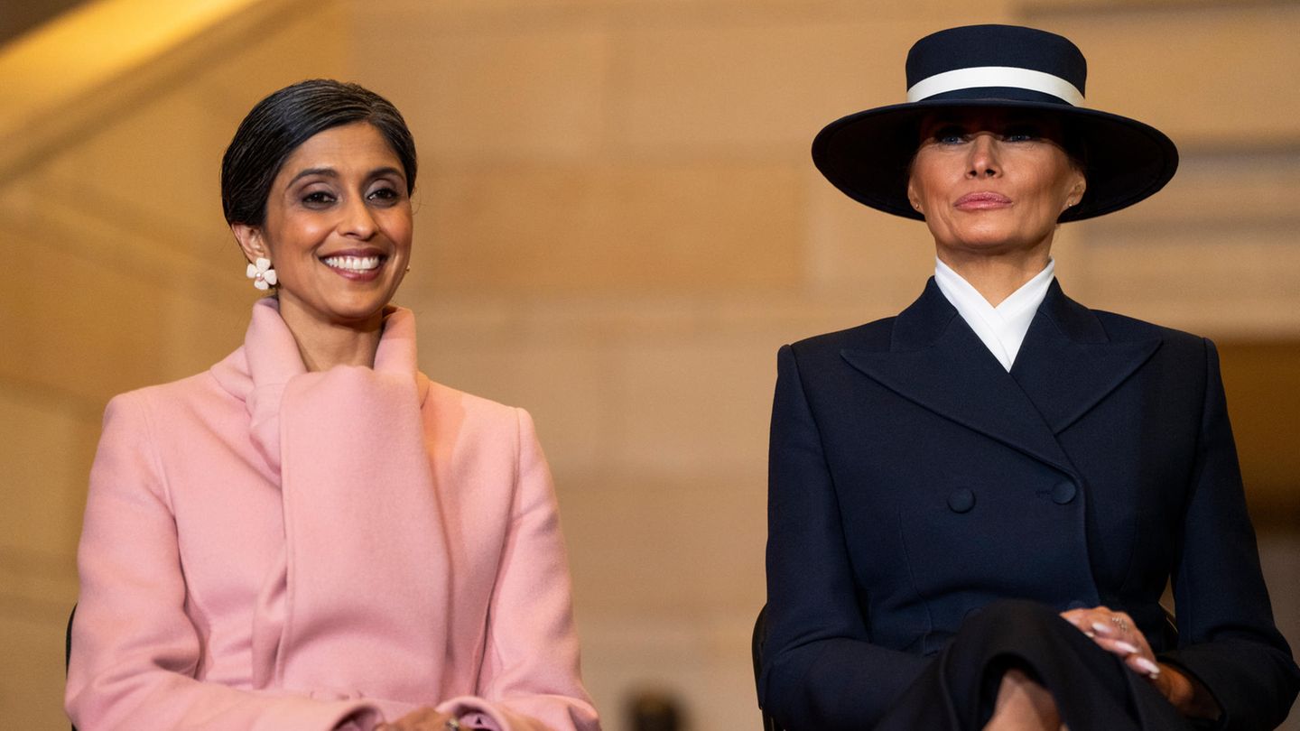 Usha Vance und Melania Trump