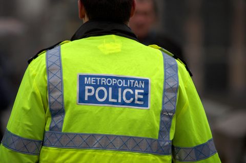 Polizist in London