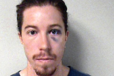 Polizeifoto von Shaun White