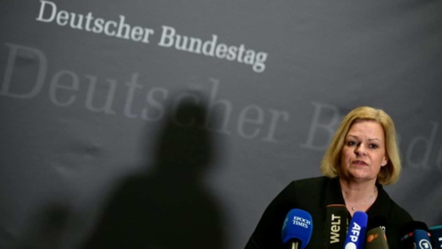 Bundesinnenministerin Faeser