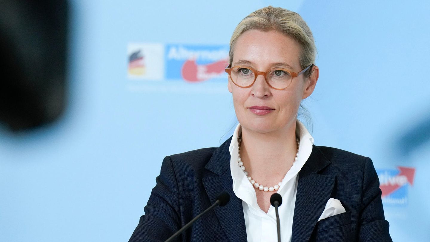 TV duel with Merz: Alice Weidel is open to a showdown