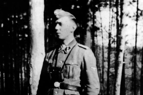 Der SS-Untersturmführer Heinz Barth während des Zweiten Weltkriegs