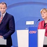 Friedrich Merz mit Angela Merkel