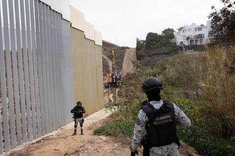 USA: Der Grenzzaun zu Mexiko