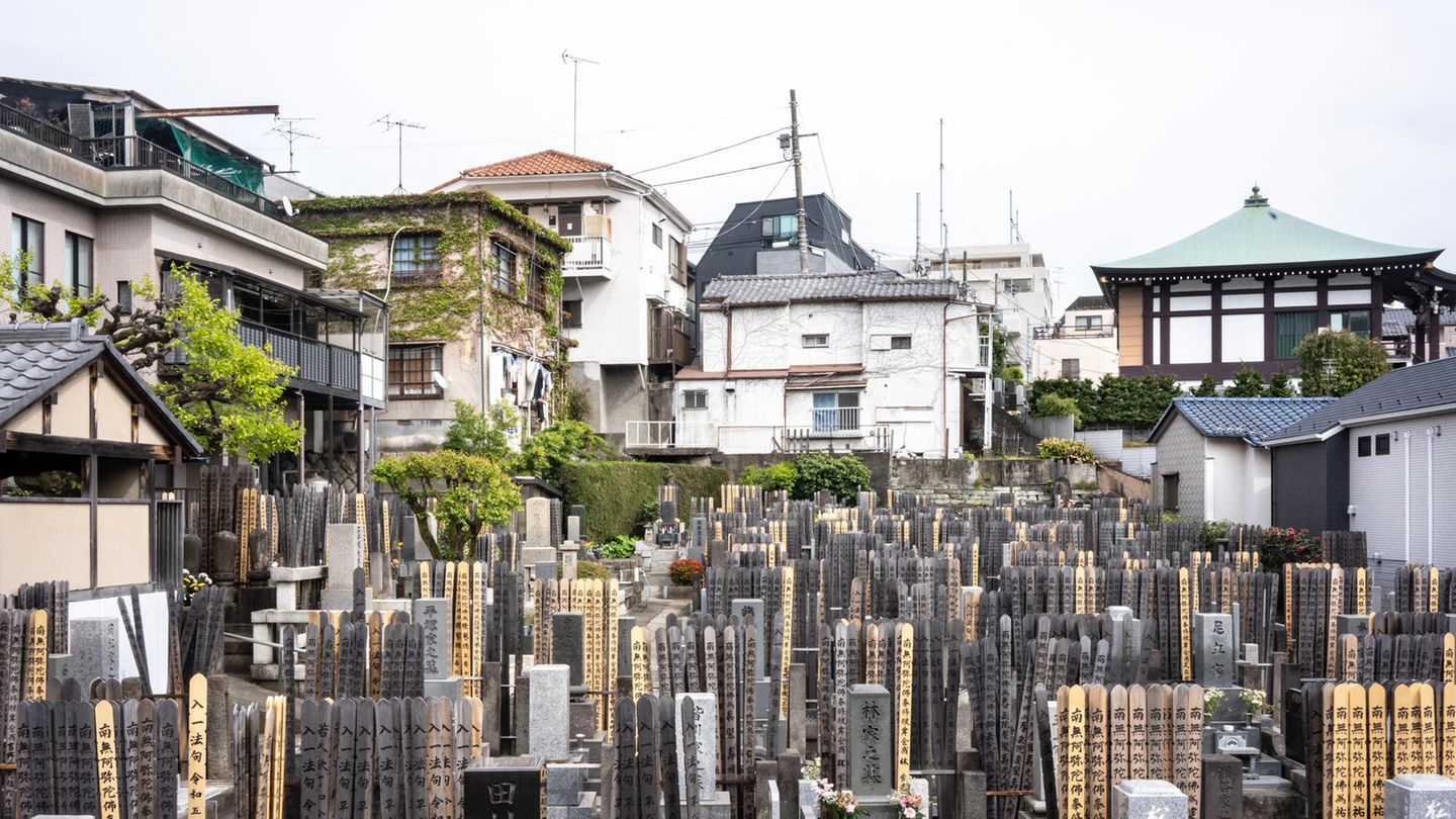 Friedhof in Tokio