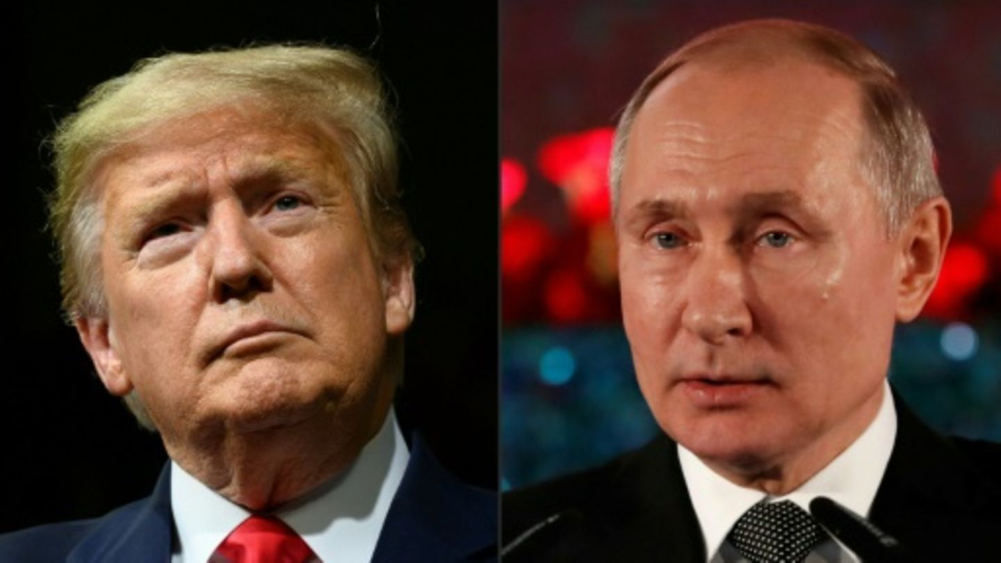 Trump (l.) und Putin