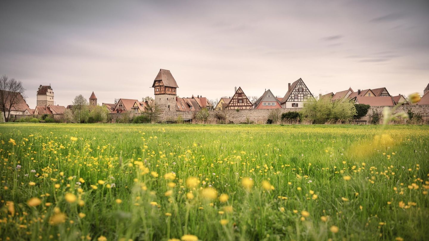 Dinkelsbühl, Bayern Altstadt von Dinkelsbühl