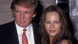 Melania Knauss und Donald Trump 1998 auf einer Party