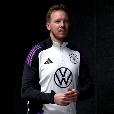 Julian Nagelsmann bei einem Pressetermin des DFB
