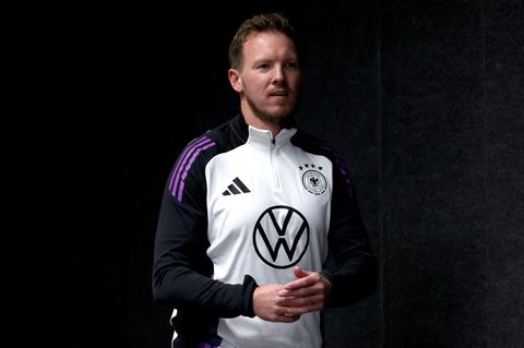 Julian Nagelsmann bei einem Pressetermin des DFB