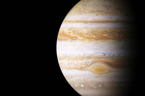 Jupiter ist in der aktuellen Planetenparade mit bloßem Auge zu sehen