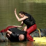 Lilly Becker versohlt Pierre Sanoussi-Bliss den Hintern