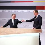 Friedrich Merz mit Armin Laschet