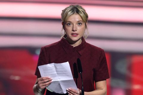 Filmstar Jella Haase bei der Verleihung des Bayerischen Filmpreises