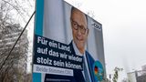 Wahlplakat von Friedrich Merz